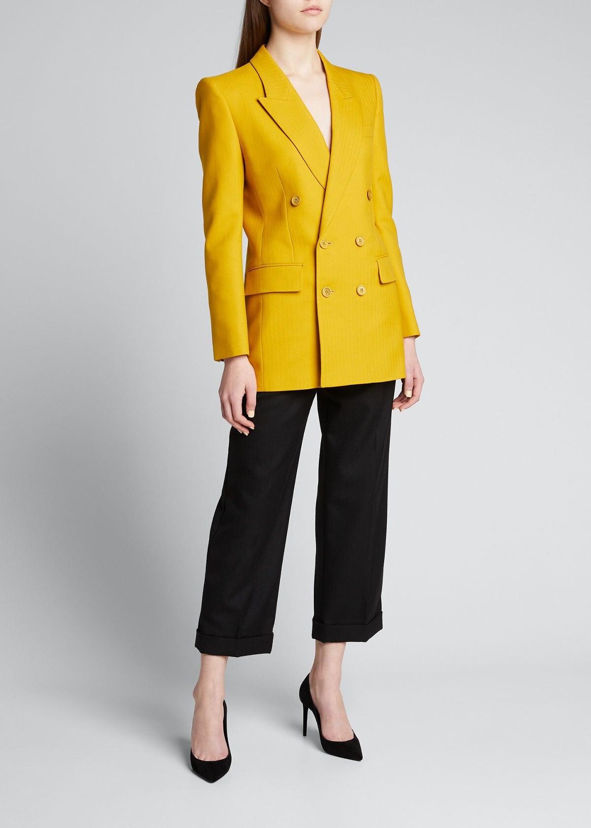 Women Blazer Coat Yellow Custom Made Tuxedos Evening Party Slim Formal Wear For Wedding One Piece