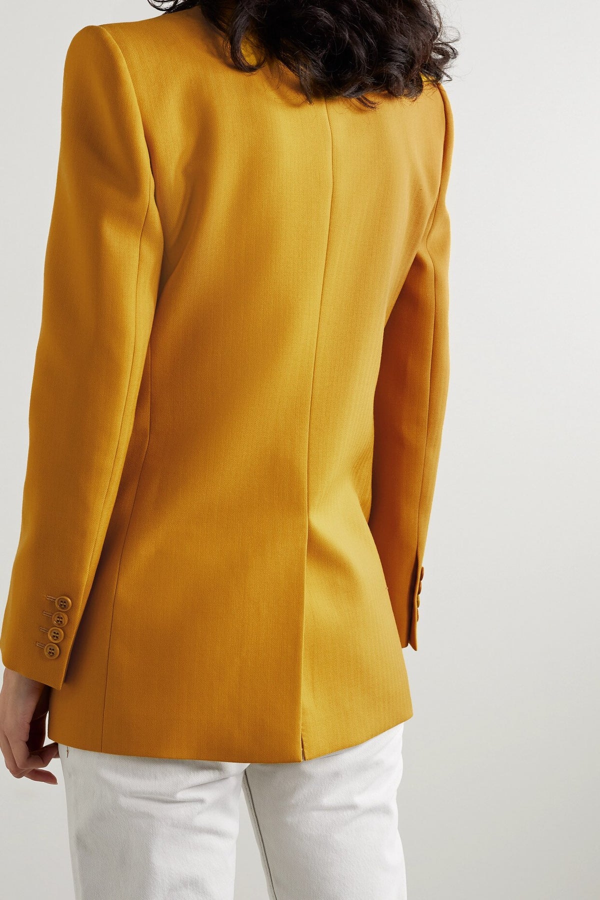 Women Blazer Coat Yellow Custom Made Tuxedos Evening Party Slim Formal Wear For Wedding One Piece