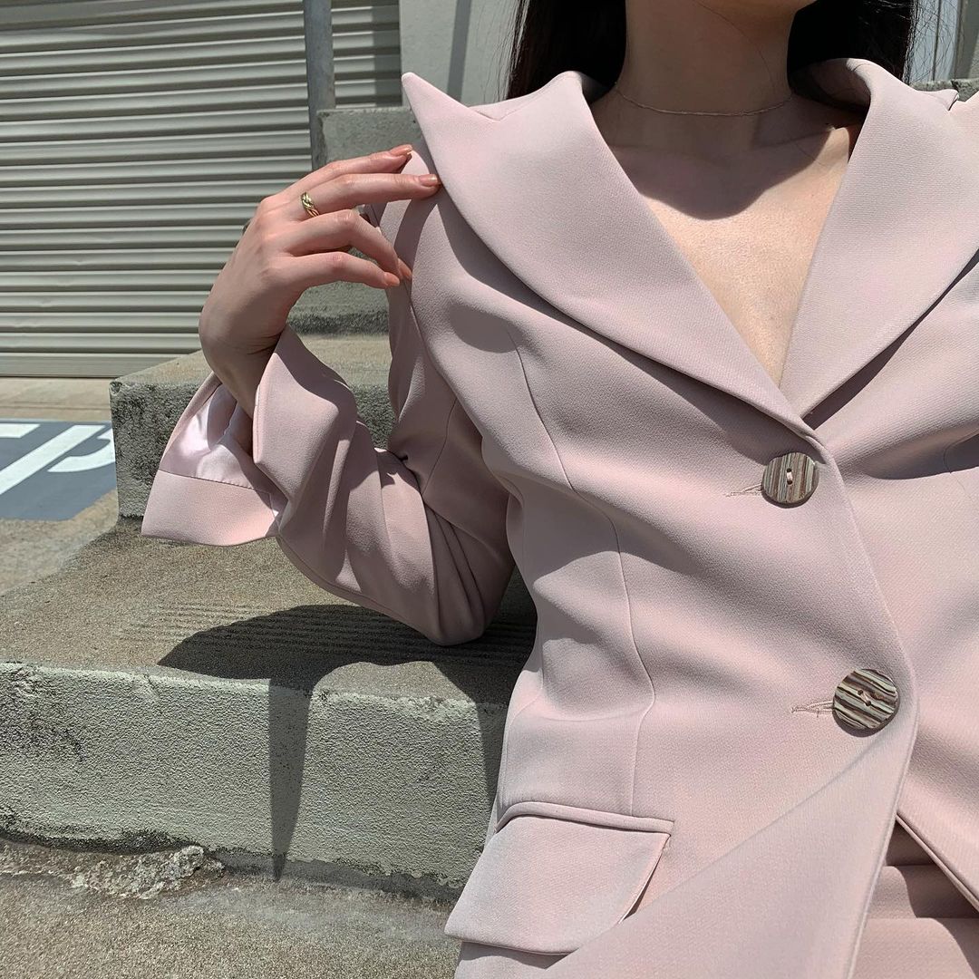 Pink Women Wedding Dress Suits Mother of the Bride Suits Slim Evening Party Tuxedos Formal 2 pieces