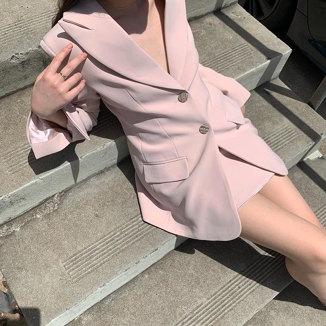 Pink Women Wedding Dress Suits Mother of the Bride Suits Slim Evening Party Tuxedos Formal 2 pieces