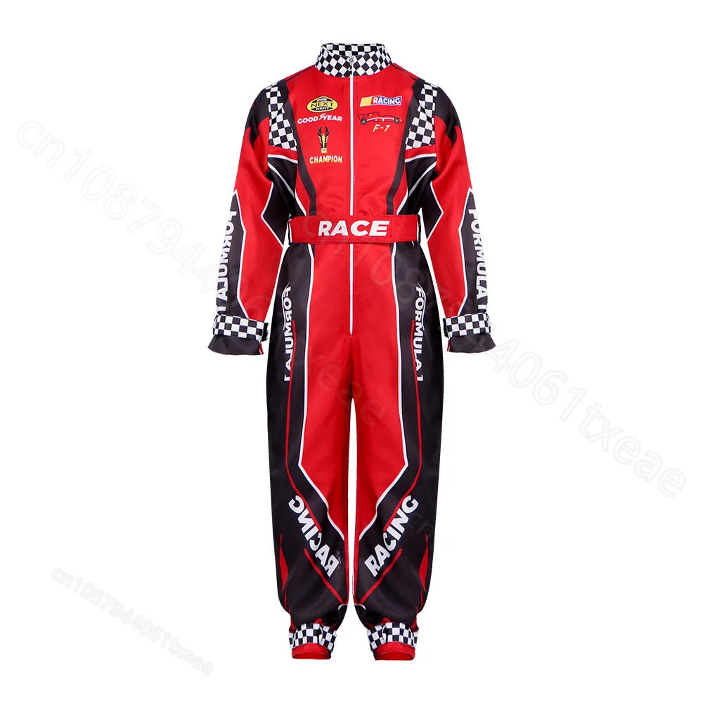 Traje de conducción para niños, transpirable, todoterreno, kart, ATV, drifting, de una pieza, para entrenamiento de carreras y karts. 