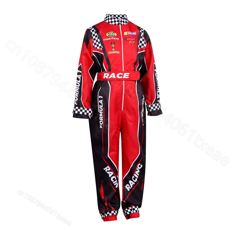 Traje de conducción para niños, transpirable, todoterreno, kart, ATV, drifting, de una pieza, para entrenamiento de carreras y karts. 