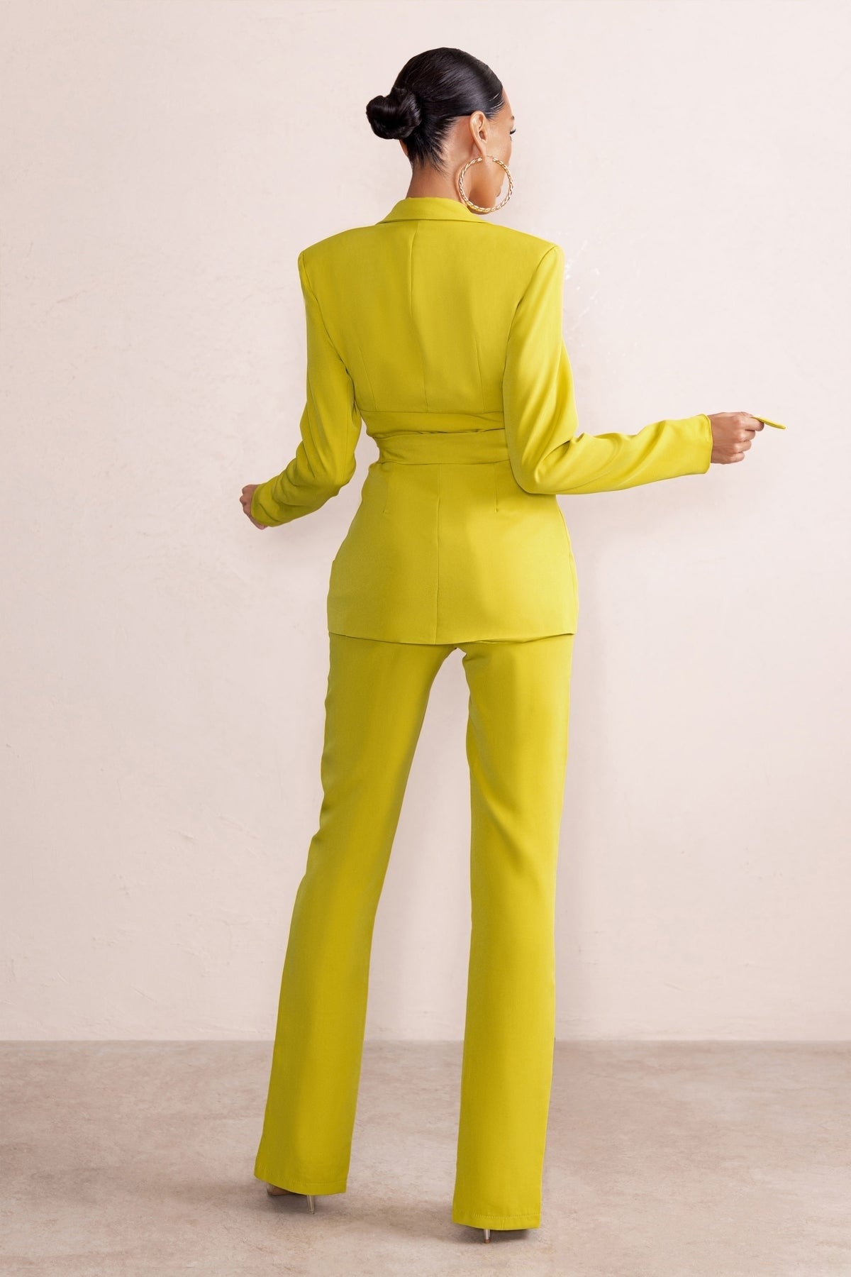 Trajes de pantalón para madre de la novia, para mujer, para fiesta de noche, blazer, pantalones acampanados ajustados, 2 piezas 