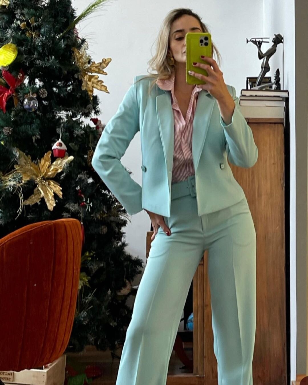 Ensemble 2 pièces veste et pantalon pour femme, tenue d'été courte et blazer, tenue de soirée ou de mariage 