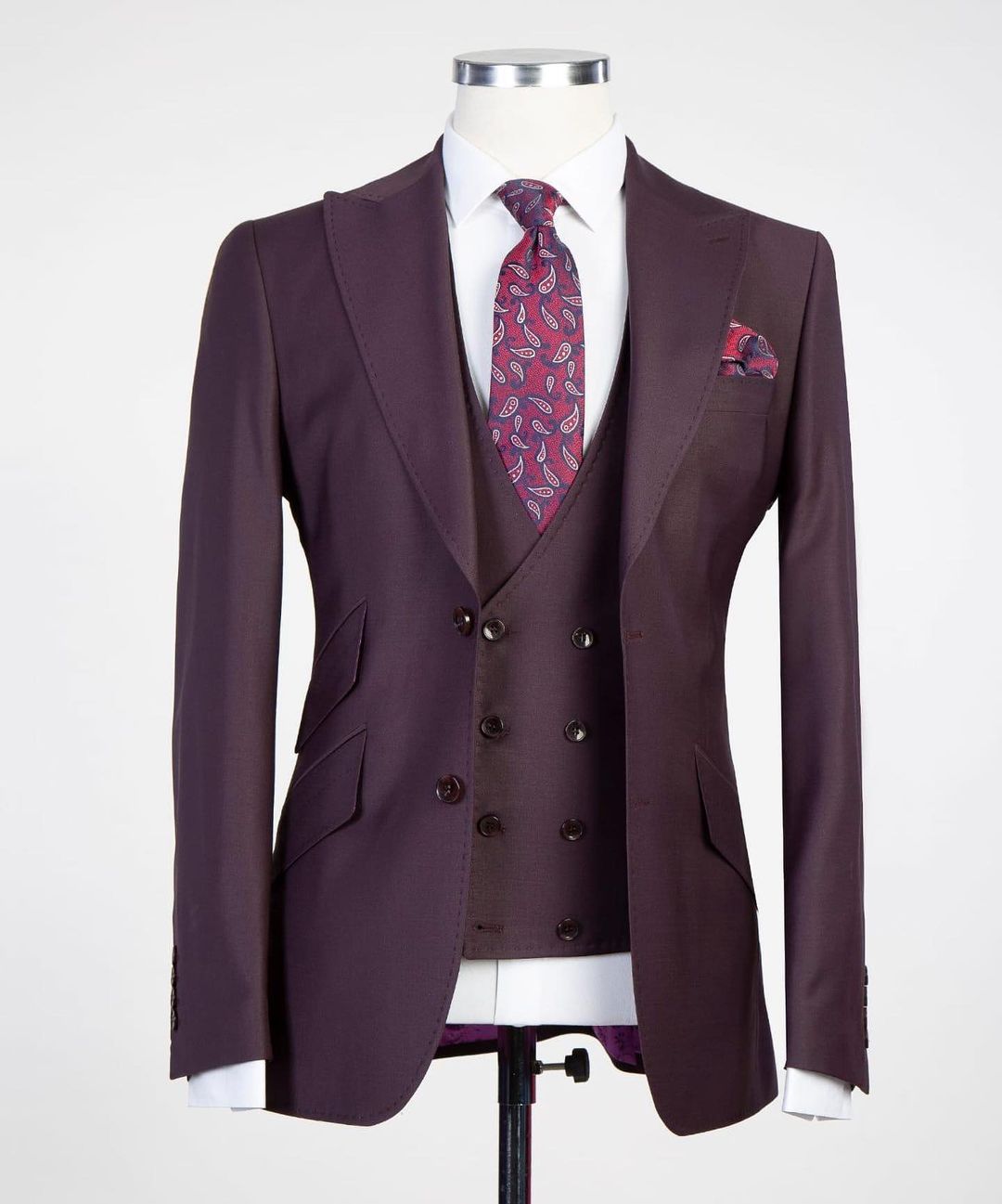 Tailor-Made Suits Wedding Suit For Men Champagne Slim Fit 3 Piece Custom Made Plus Size Formal Best Man Party Tuxedo Set