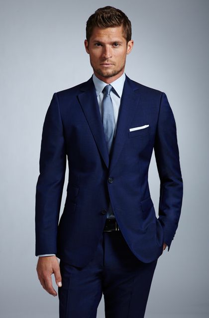 Tailored Dark Blue Costume Homme Terno Men Suit 2Pcs(Jacket+Pant+Tie)Blazer Trousers Wedding Party Wear Tuxdeo