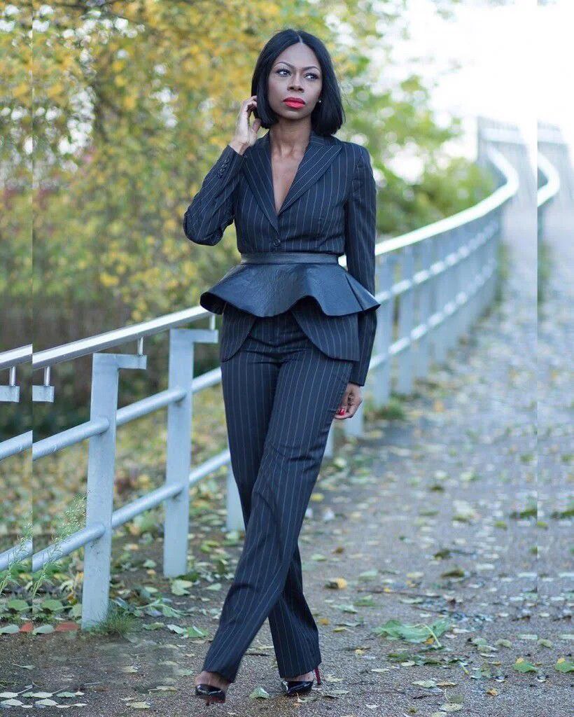 Ladies Suits For Wedding Stripes Mother of the Bride Pants Suit Evening Party Tuxedos Formal Wear 2 Pieces