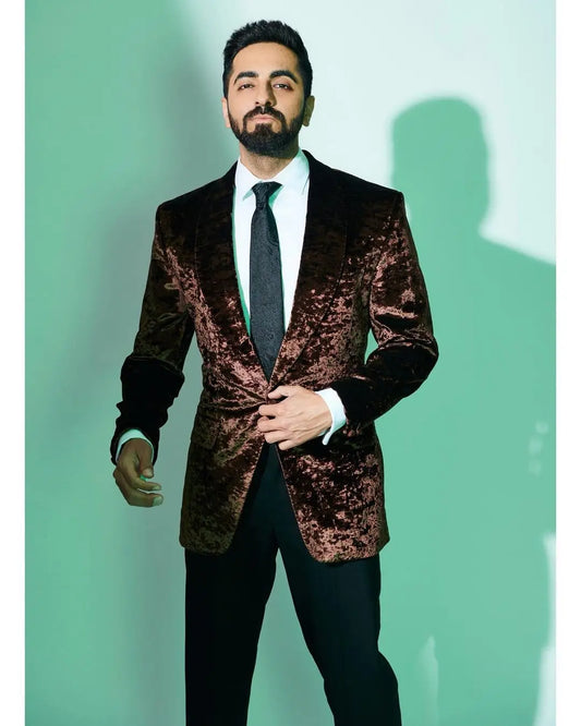 Costumes vintage pour hommes, costumes deux pièces, veste et pantalon d'affaires, smokings de mariage en velours personnalisés, nouveautés d'hiver