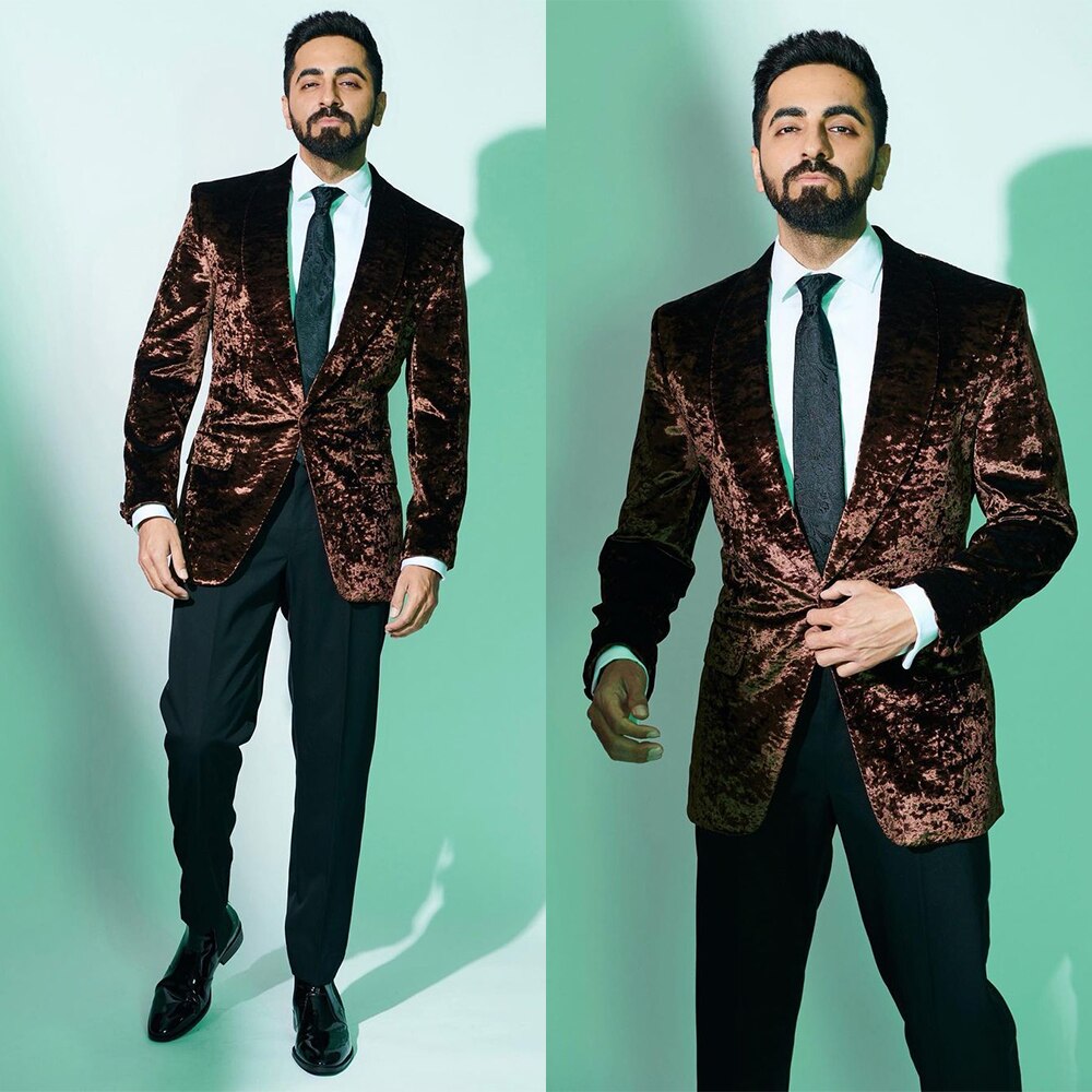 Trajes vintage para hombre, trajes de dos piezas, chaqueta y pantalón de negocios, esmóquines de boda de terciopelo personalizados, novedad en invierno. 