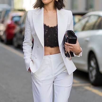 Trajes de pantalón para mujer, de novia, color blanco, formales, para madre de la novia, entallados, para fiesta de noche, graduación, esmoquin de 2 piezas 