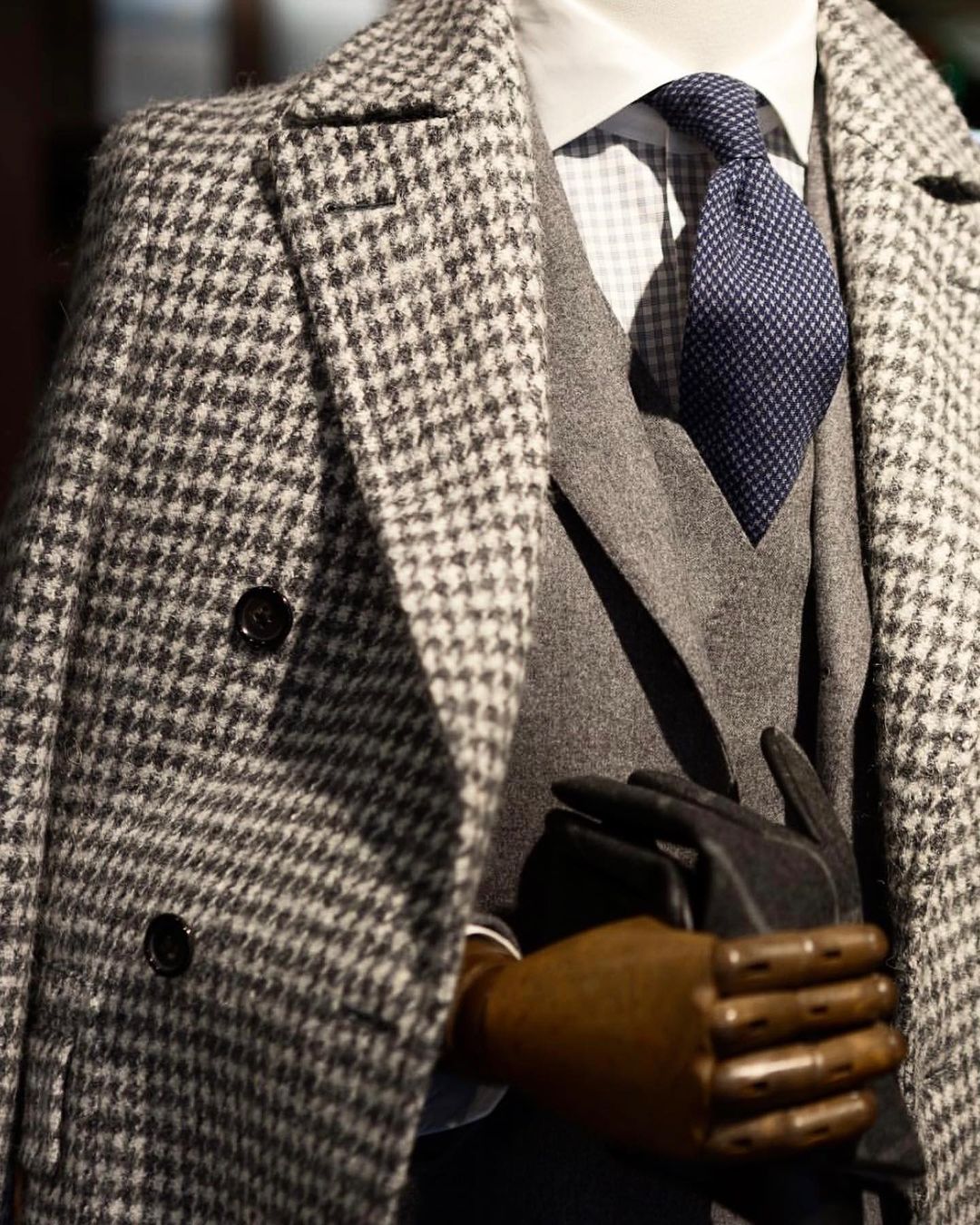Winter Man Overcoat Long-length  Men Suits Cashmere One-Piece Vintage Business Jacket Custom Man Wedding Tuxedos