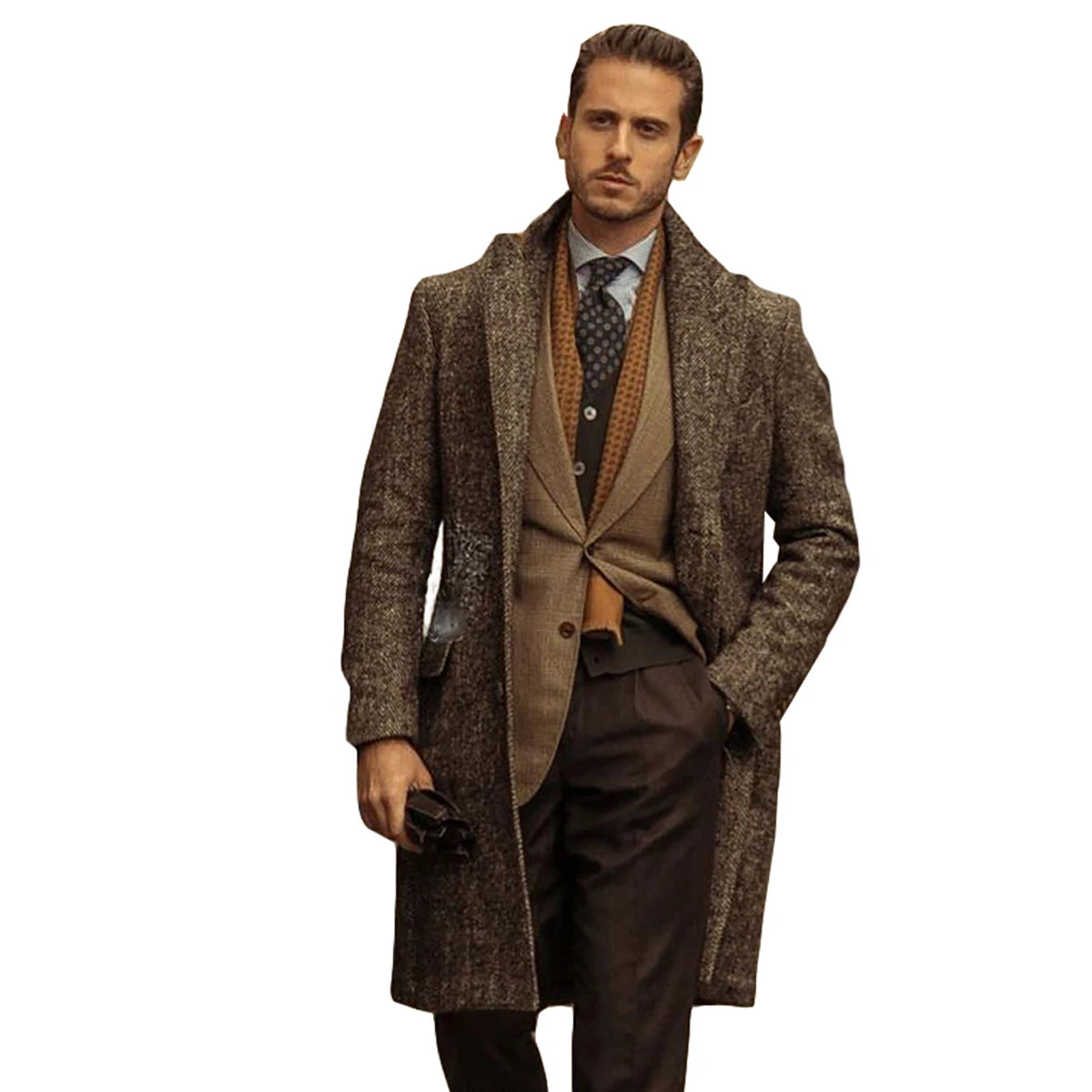 Winter Warm Men Coat Wear Wedding Blazer Tuxedos Men Groom Prom Birthday Outifit One Jacket