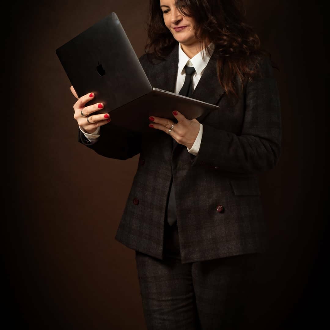 Ensemble 2 pièces pour femme, blazer, pantalon taille haute, veste et pantalon chauds en laine, idéal pour le bureau, collection hiver 