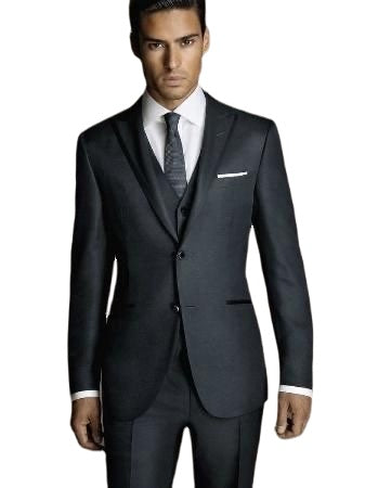 Custom Made Khaki Tuxedos Men Suit 3Pieces( Jacket+Pant+Vest+Tie) Wedding Party Men Suits One Button