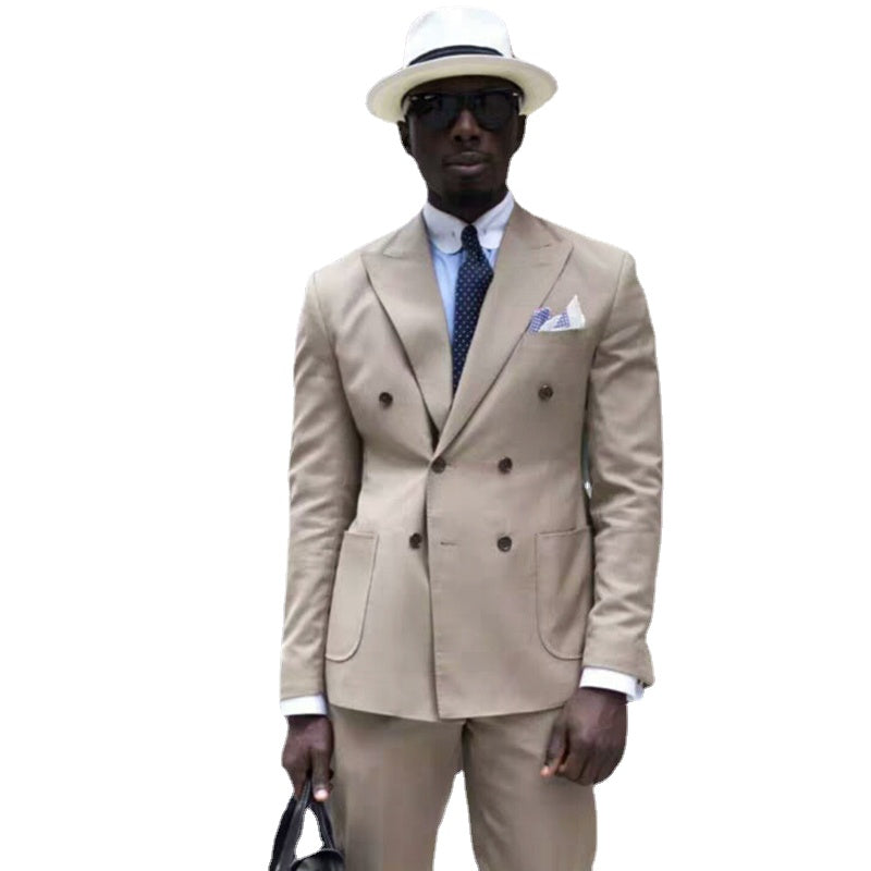 Men Suits For Wedding Evening Dress Business Suit Dinner Suit Party Suit Groom Wear Two Pieces Suit(Jacket+Pants)