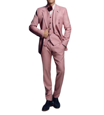 Costume 3 pièces pour homme, coupe slim, sur mesure, Terno (veste, pantalon, gilet) 