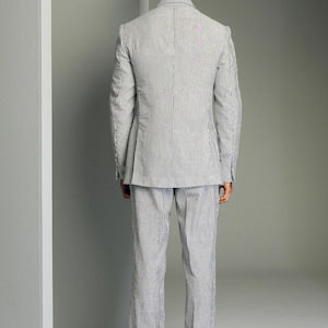 Sewing Pattern for Men's Suit Jacket and Pants, Dinner Jacket, Men Blazer Pattern,
