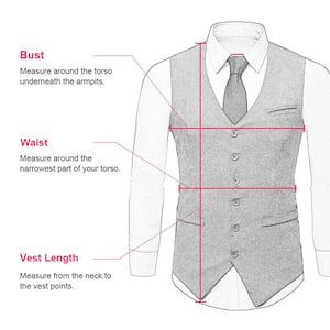 Gilet en tweed à chevrons marron pour homme, idéal pour un mariage d'hiver. Gilet pour marié/garçon d'honneur 