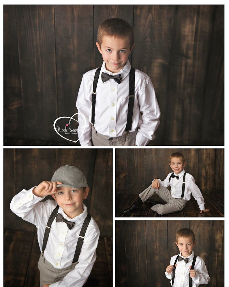 Black Bow Tie & Black Suspenders, Ring Bearer Outfit, Men Bow Tie, Toddler Bow Tie, Kids Suspenders, Boys Bow Tie, Suspenders, Wedding