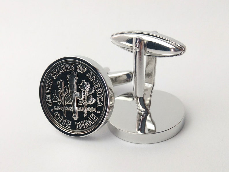 Cumpleaños de 1972 para hombre, Moneda de 1972, Gemelos de la suerte, Regalo de la suerte para hombre, Regalo de cumpleaños hecho a mano, Regalo sostenible, Cumpleaños de 1972 