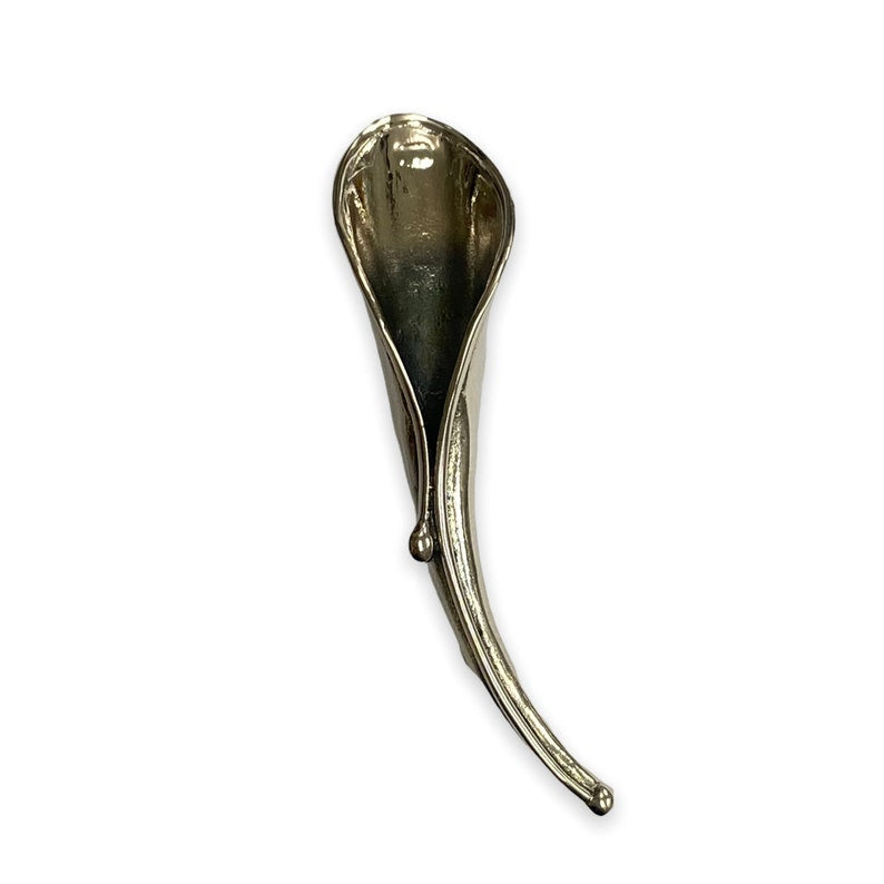 Posy Flower Holder Pin Brooch in 925 Sterling Silver Accessories Groom Groomsman Prom Party Suit