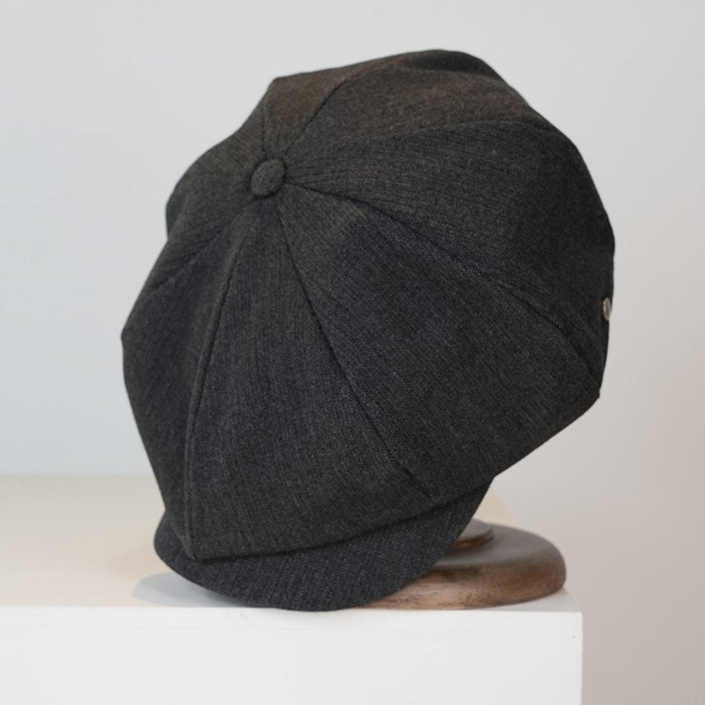 Casquette d'été de style britannique de marque vintage, chapeau Peaky Blinders, chapeau Baker Boy, casquette plate irlandaise, chapeau Gatsby Groomman, casquette gavroche Hatsquare Man 