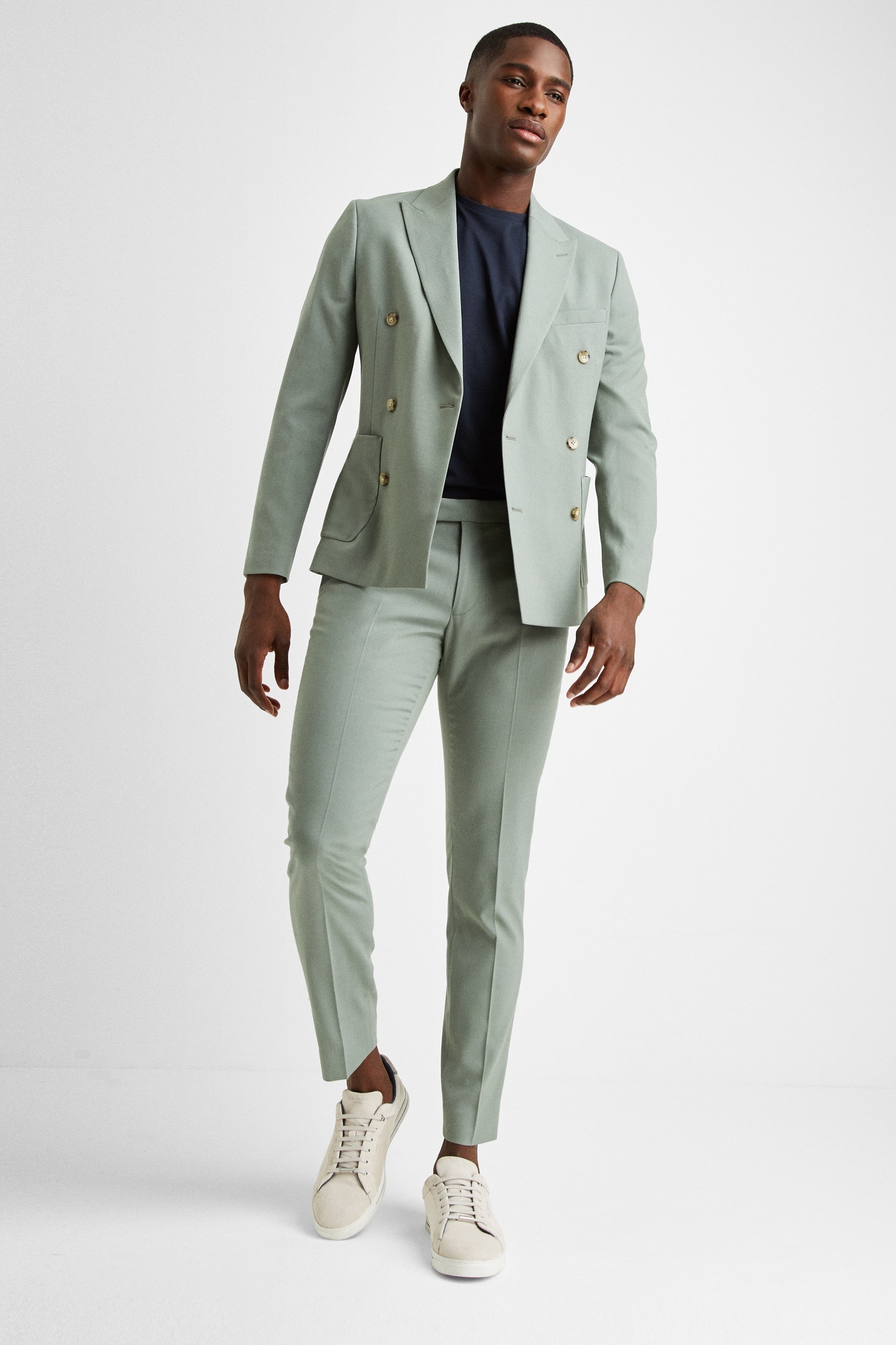 2 Piece Grey Formal Men's Suits Regular Fit Wool Prom Beige Coffee Tuxedos Business Jacket Blazer+Pants For Wedding Groomsmen