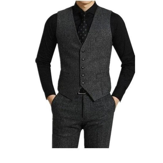 Business Men Suits 3 Pieces Blazer Coat+Vest+Trousers Slim Fitted Jacket Formal Party Tuxedos Wedding Custom Made