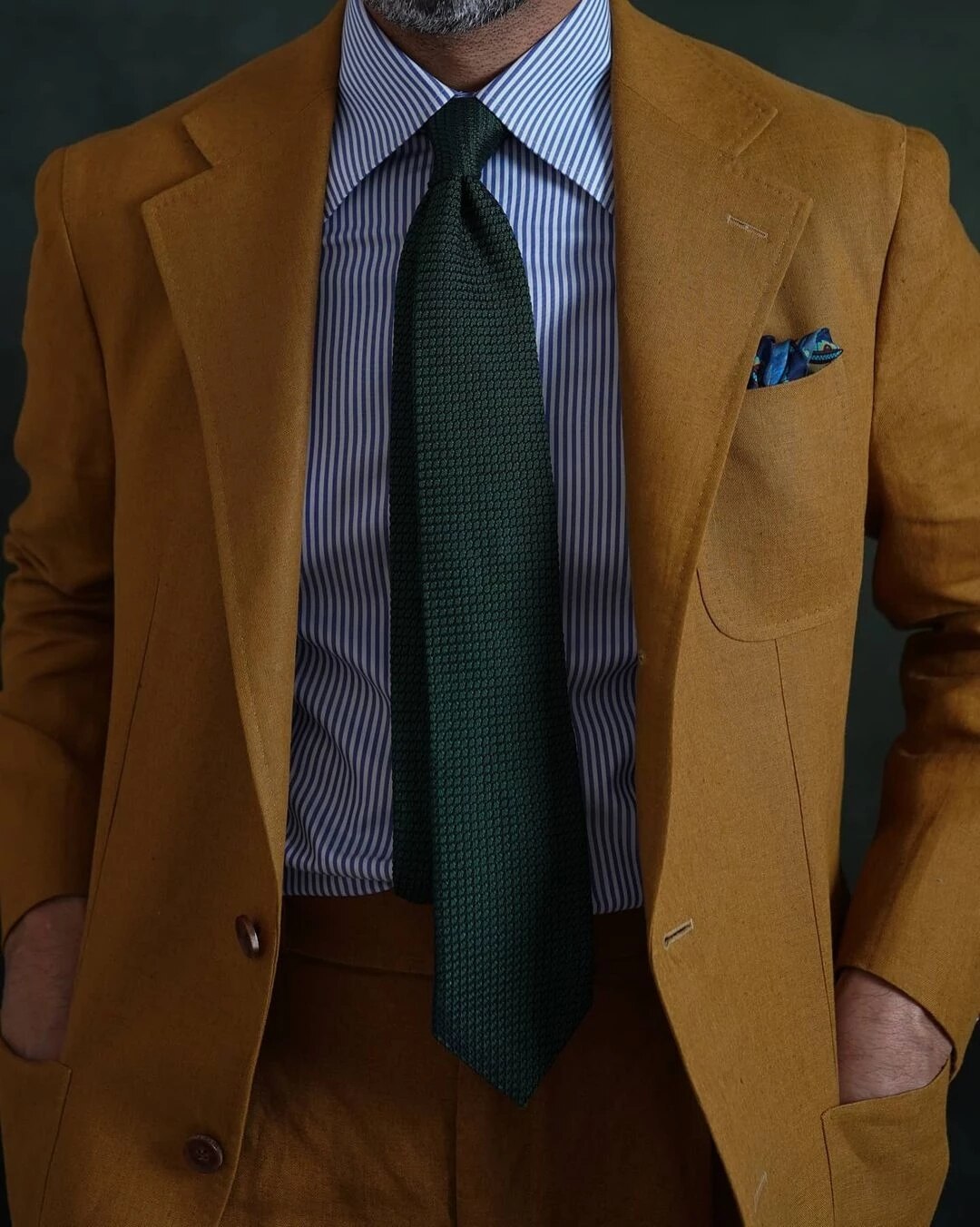 Traje de hombre con solapa de muesca en amarillo oscuro, esmoquin para boda, graduación, blazer ajustado, pantalones, 2 piezas, chaqueta y pantalones. 