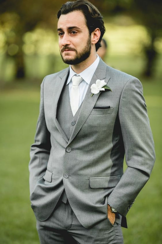 Terbaru manteau Celana Pria Blazer coupe ajustée 3 pièces Kurus Pengantin Pria Gaun sur mesure Gaya bal veste pakaian Pria ensemble 