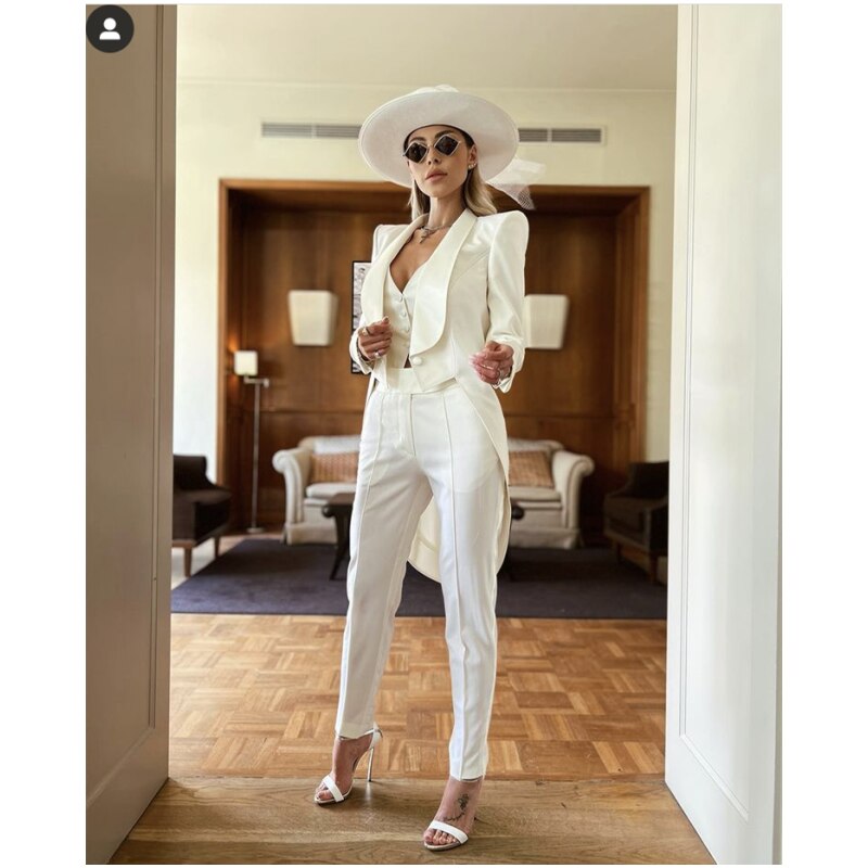 Costumes de bureau pour femmes, blazer à revers châle, costume sur mesure pour femmes, vêtements de travail formels, ensembles 3 pièces 