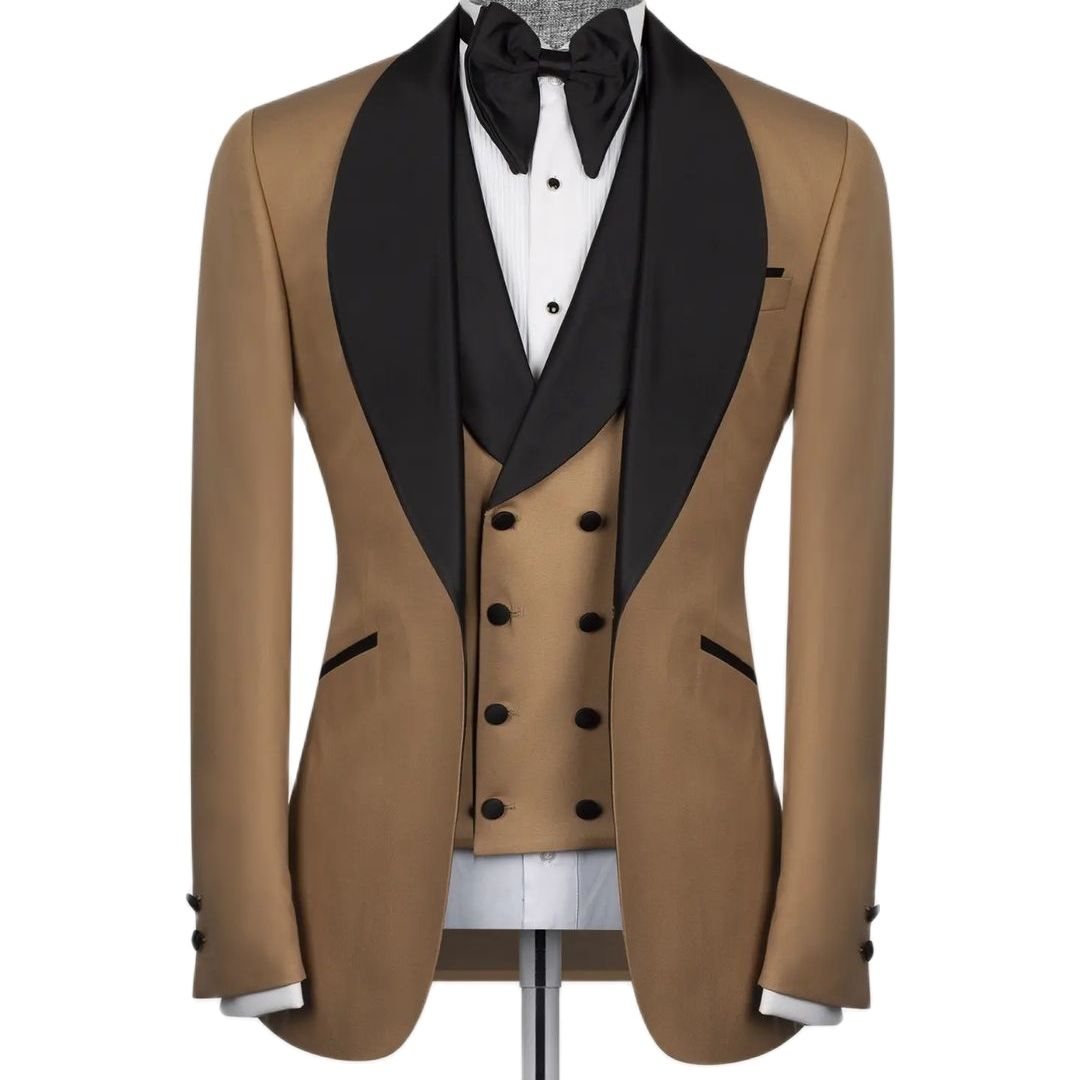 Costumes de mariage pour hommes, vestes, blazers ajustés, ensembles 3 pièces, costume Peaky Blinders, robes de gentleman 